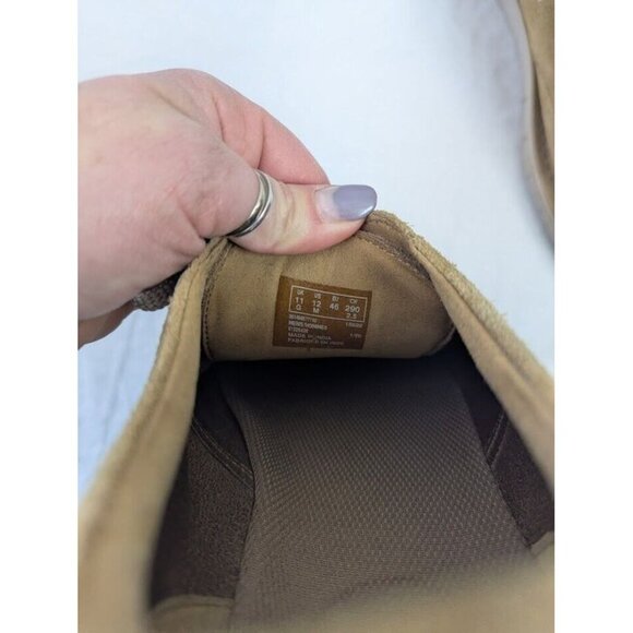 Clarks Men's size 12 Coal London Oxfords tan suede, office, business casual - Picture 4 of 9